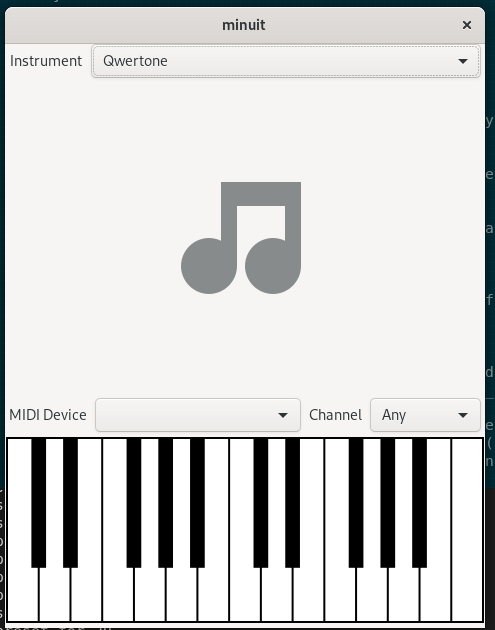 UI for generic instrument placeholder